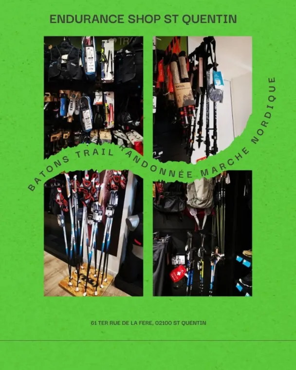 Nouveauté : Bâtons de Trail, Randonnée et Marche Nordique à Saint-Quentin, Saint-Quentin, Endurance Shop